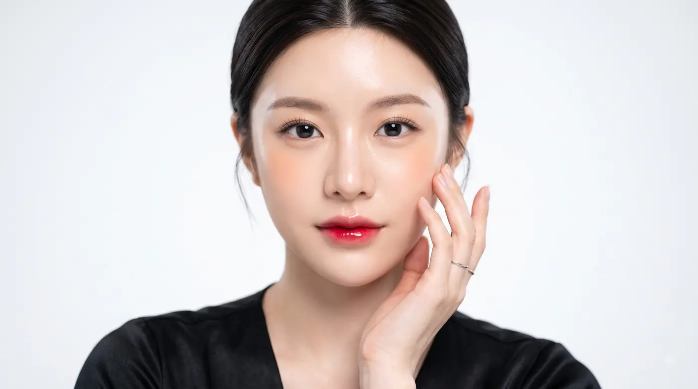 클린 뷰티 AI 모델 이미지